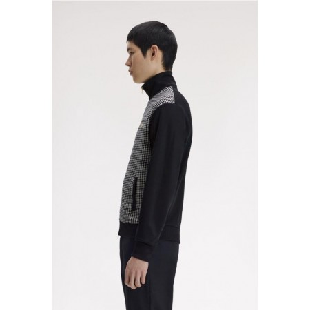 KNITTED FRONT TRACK JACKET 2