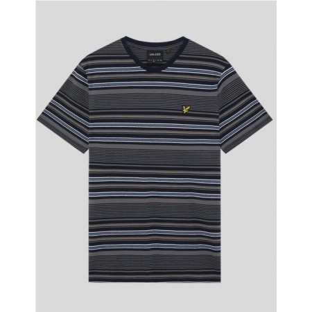 MULTI STRIPE SHORT SLEEVE T-SH