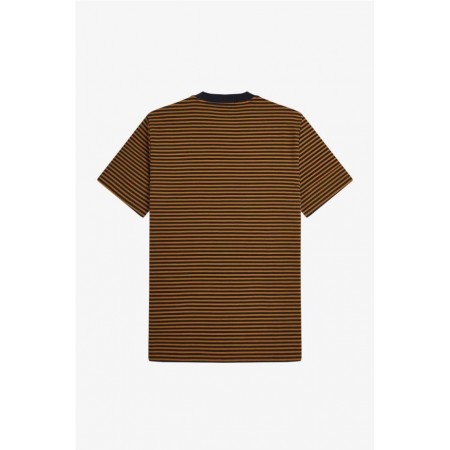 FINE STRIPE HEAY WEIGHT TEE 2